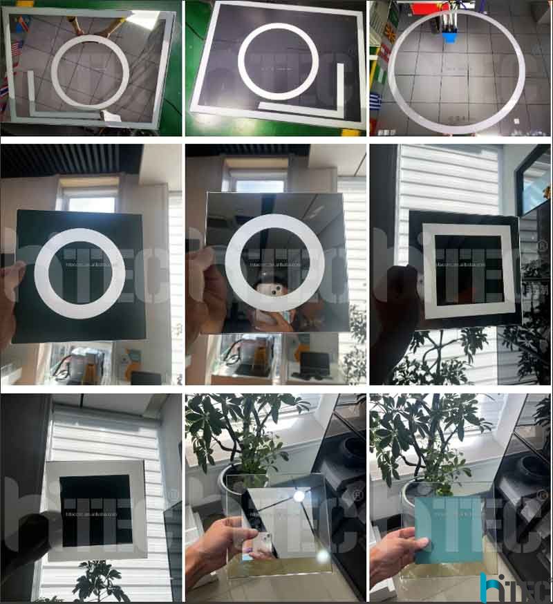 mirror laser engraving