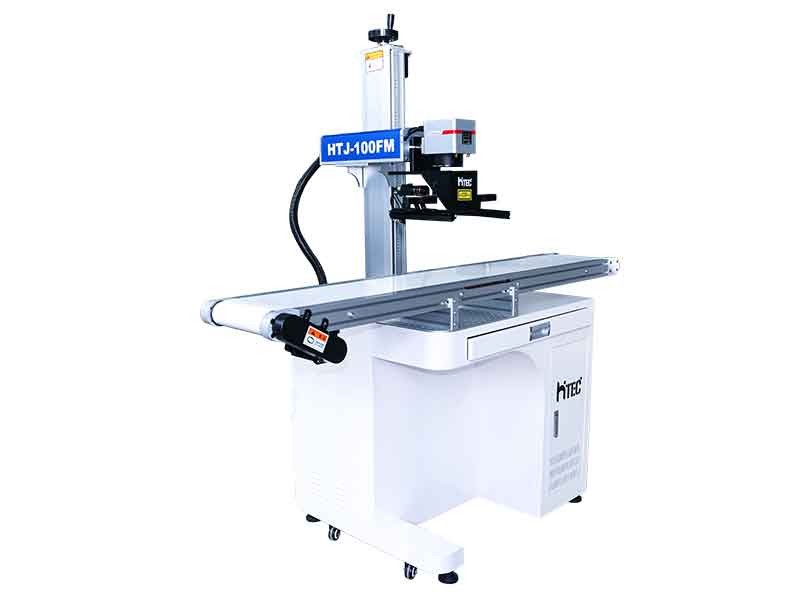 CCD auto visual position system Fiber laser marking machine